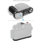 SmallRig 4783C Silikon-L-Griff für Fujifilm X-T50 (schwarz)