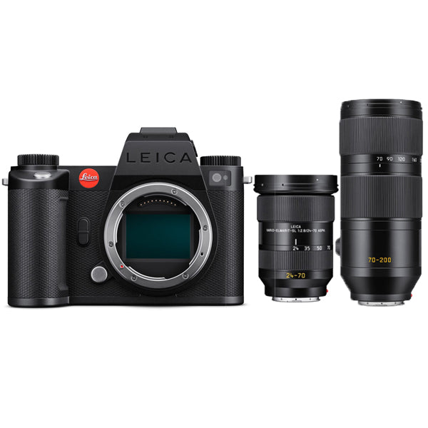Leica 10672 SL3-S Vario + 24-70mm f/2,8 + 70-200mm f/2,8 Kit
