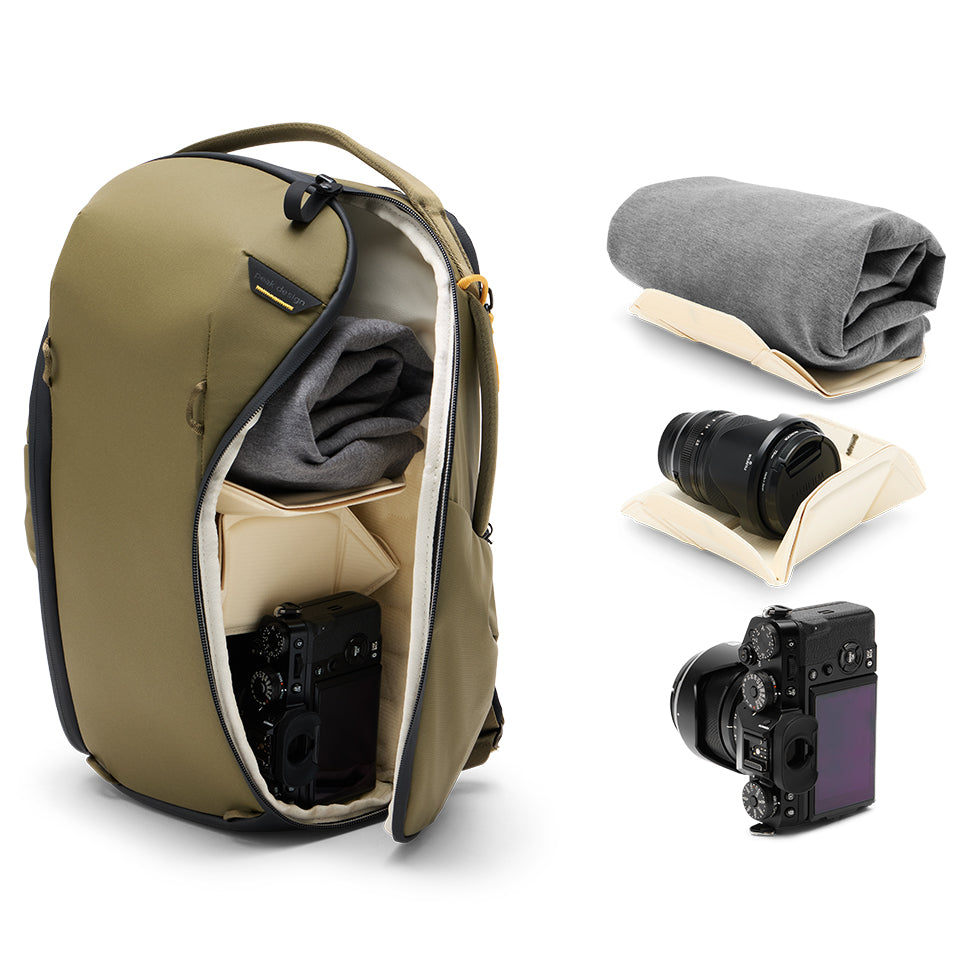 Peak Design Everyday Rucksack Zip – Kelp – 15 l