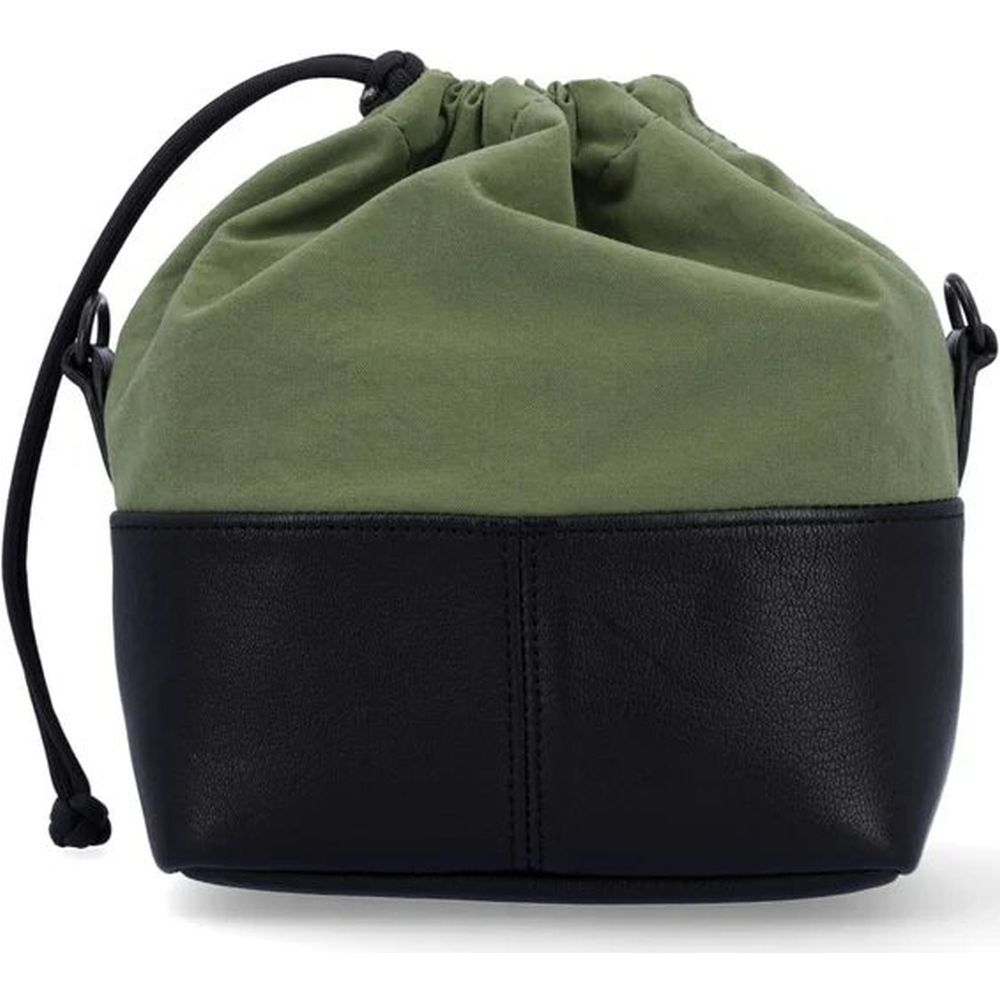 Artisan & Artist ACAM CP210 Kameratasche Leder/Stoff Schwarz-Khaki