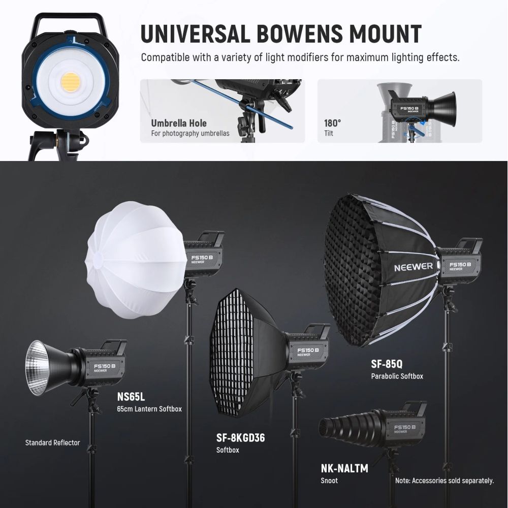 Neewer FS150B Zweifarbiges LED-Licht