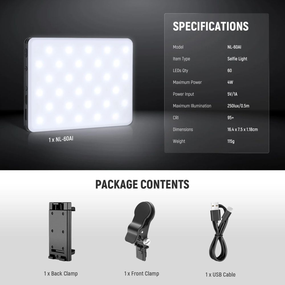Neewer NL-60AI LED-Lichtpanel