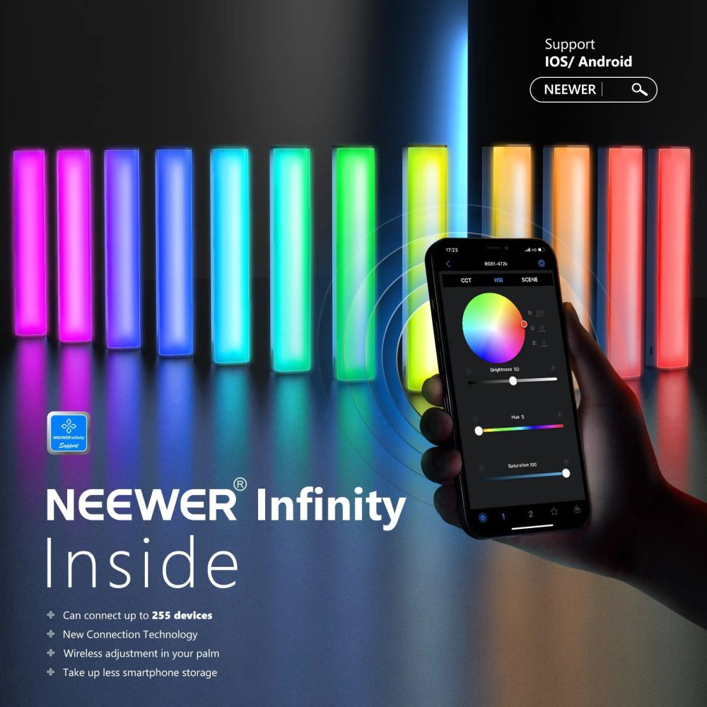 Neewer RGB1 RGB LED Magnetlampe