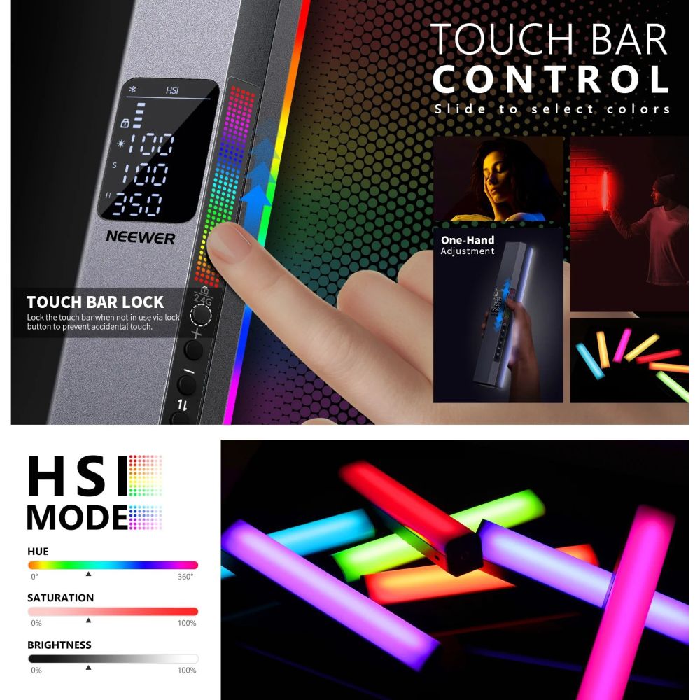 Neewer RGB1 RGB LED Magnetlampe