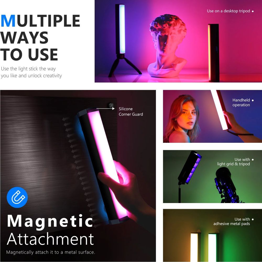 Neewer RGB1 RGB LED Magnetlampe