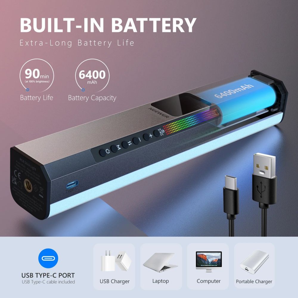 Neewer RGB1 RGB LED Magnetlampe