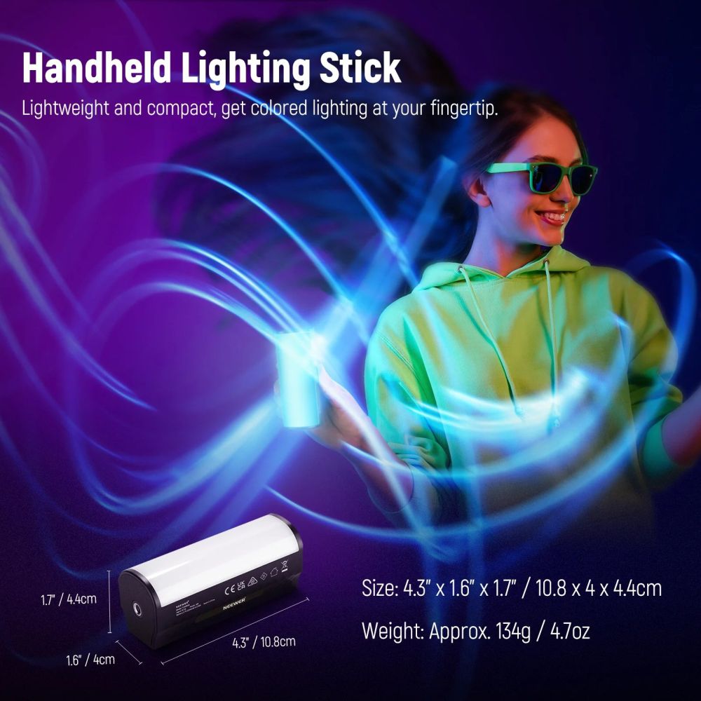 Neewer TL96 Lampe magnétique LED RGB