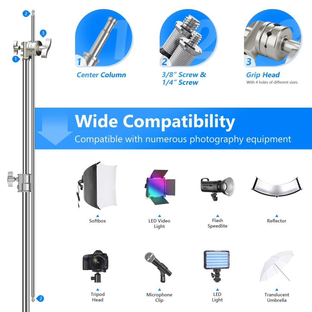 Neewer SC320 Support C premium avec bras d'extension