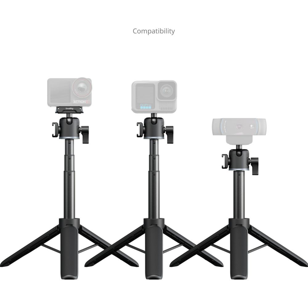 SmallRig 5435 Trépied-poignée pour caméras d'action