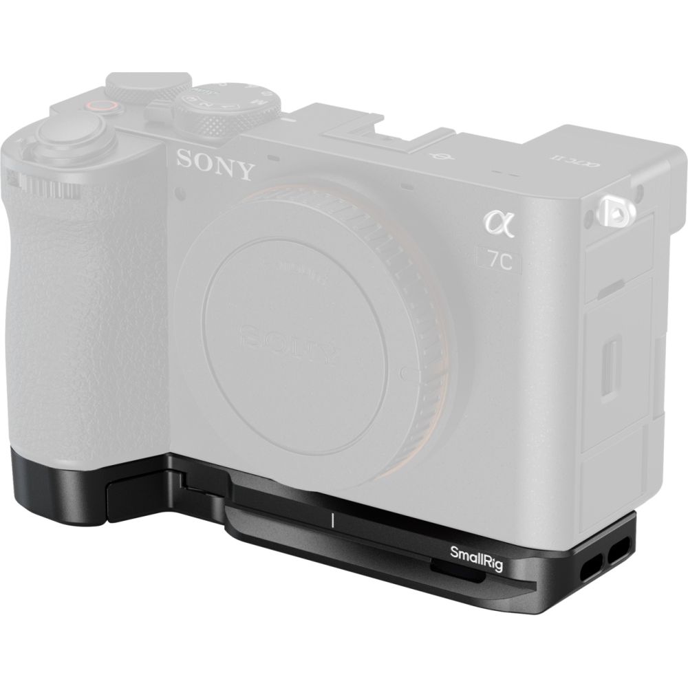 SmallRig 5481 Baseplate mit Airtag Slot für Sony Alpha 7C II / Alpha 7CR, schwarz