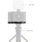 SmallRig 5481 Baseplate mit Airtag Slot für Sony Alpha 7C II / Alpha 7CR, schwarz