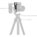 SmallRig 5481 Baseplate mit Airtag Slot für Sony Alpha 7C II / Alpha 7CR, schwarz