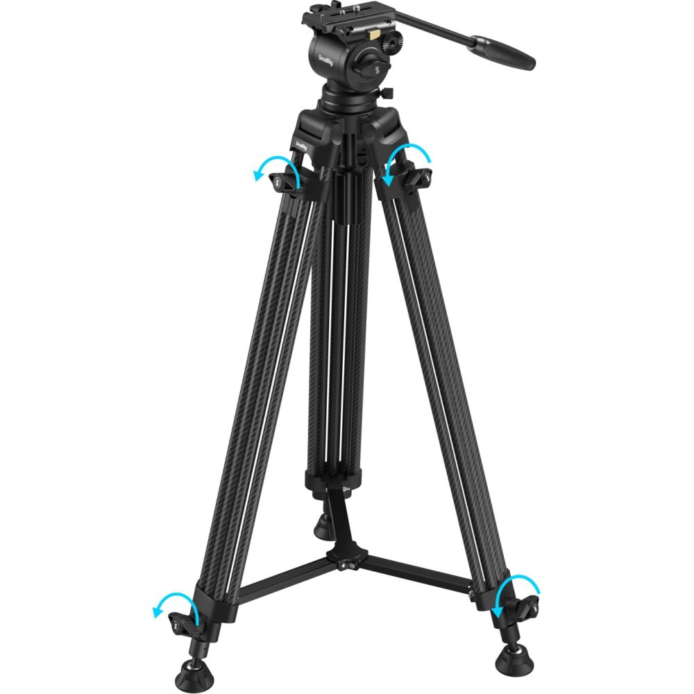 SmallRig 5441 AD14 Trépied robuste en fibre de carbone