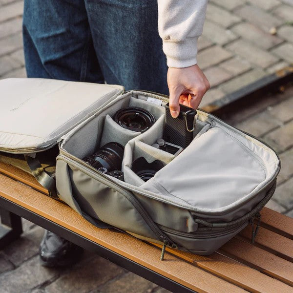 PGYTech OneGo Lite Sac à Dos 16 L, Crème