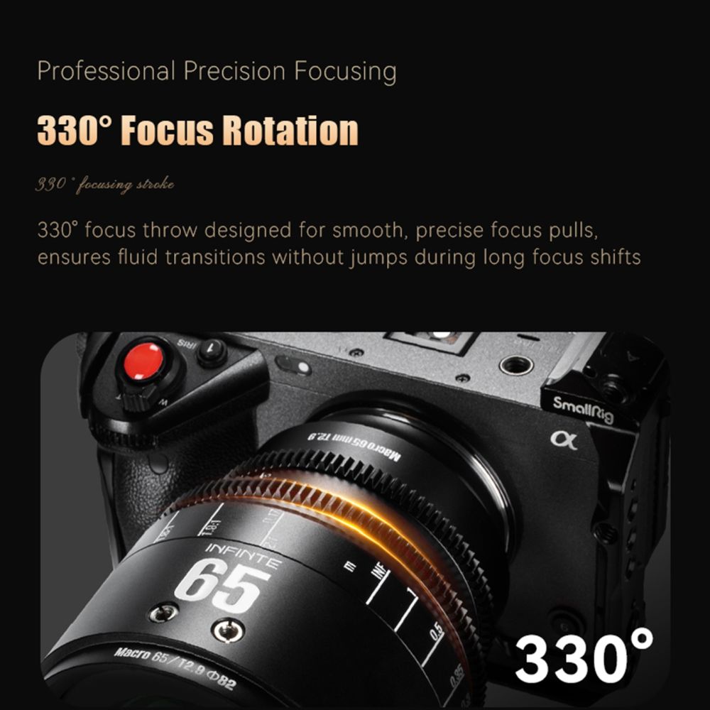 7artisans 65mm T2.9 Sony E-Mount schwarz