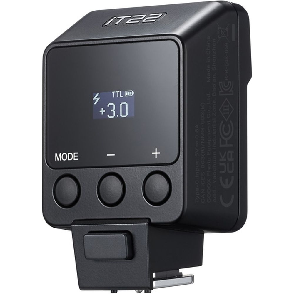 Godox IT22 iFlash TTL Camera Flash Black for Fuji