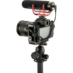 3 Legged Thing ZADIE QD 107mm Arca QD L-Winkel Dunkel/Matt Schwarz für Nikon Z6 III