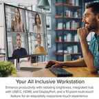 Alogic Clarity Max Pro 32 pouces Moniteur (UHD 4K)
