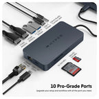 Hyper USB-C HyperDrive Dual 4K HDMI 10-in-1-Hub