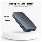 Hyper USB-C HyperDrive Dual 4K HDMI 10-in-1-Hub