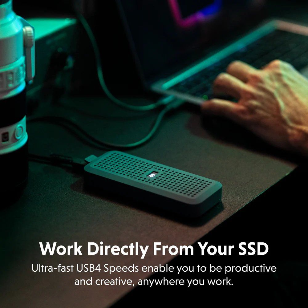 Hyper USB4 HyperDrive Next NVMe Boîtier SSD