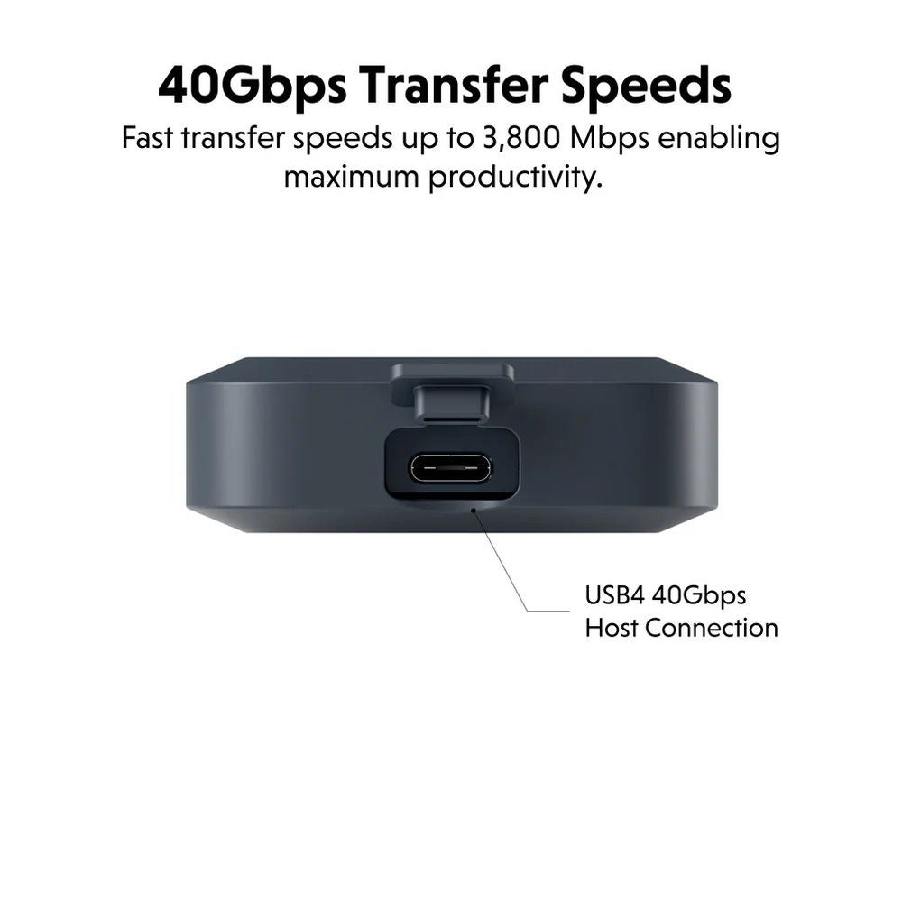 Hyper USB4 HyperDrive Next NVMe Boîtier SSD