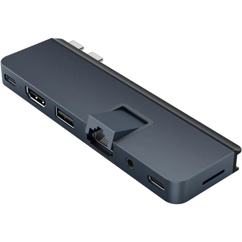 Hyper USB-C HyperDrive Duo Pro Hub 7 en 2 - bleu