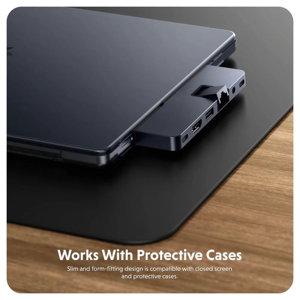 Hyper USB-C HyperDrive Duo Pro Hub 7 en 2 - bleu