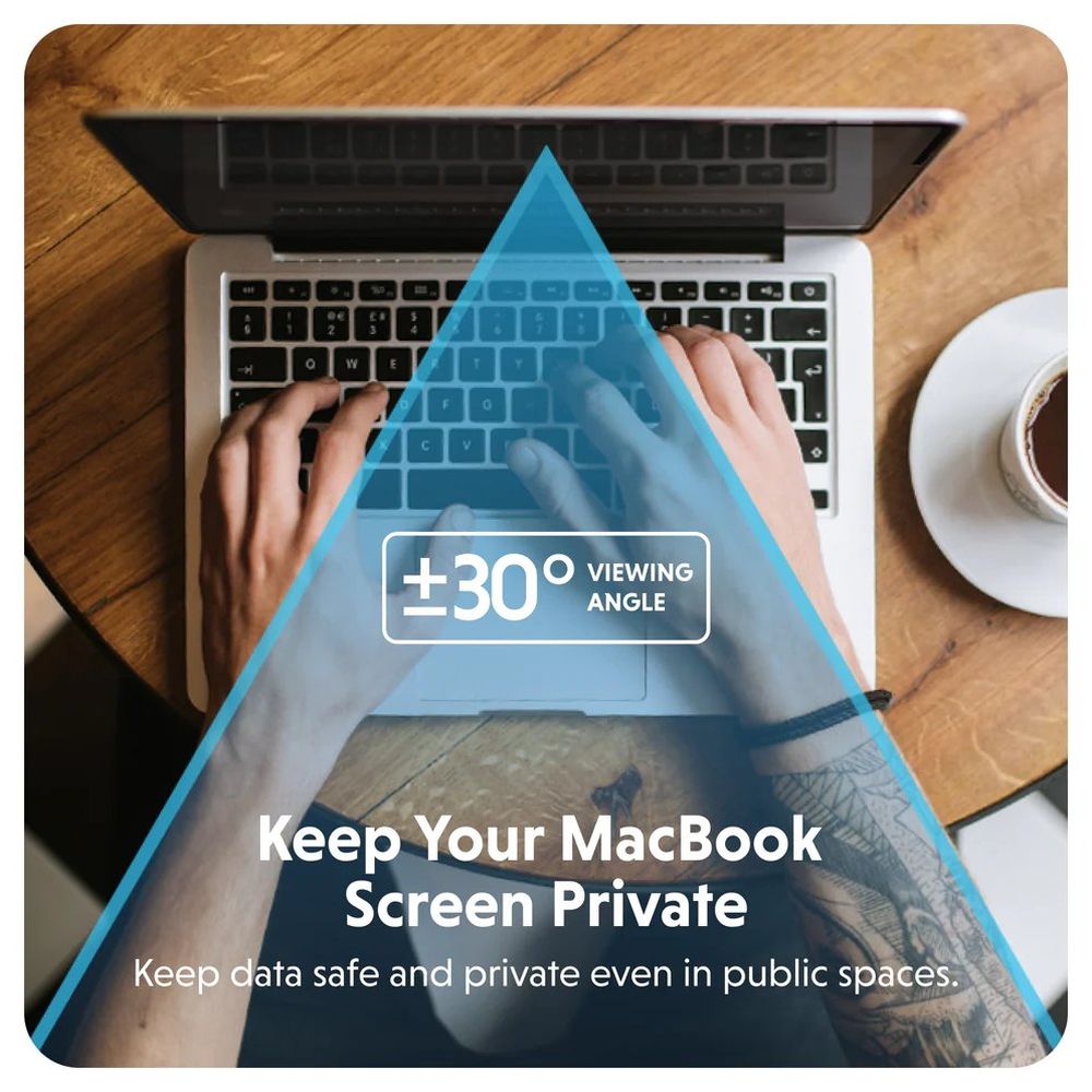 Hyper HyperShield Blickschutzfilter für MacBook Air 15"
