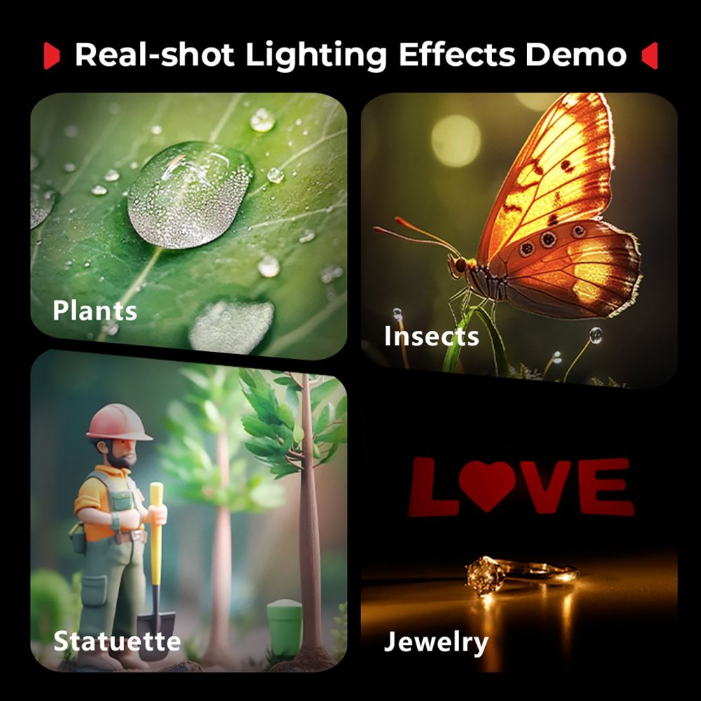 SmallRig 5480 RM 03 LED-Licht für Makrofotografie