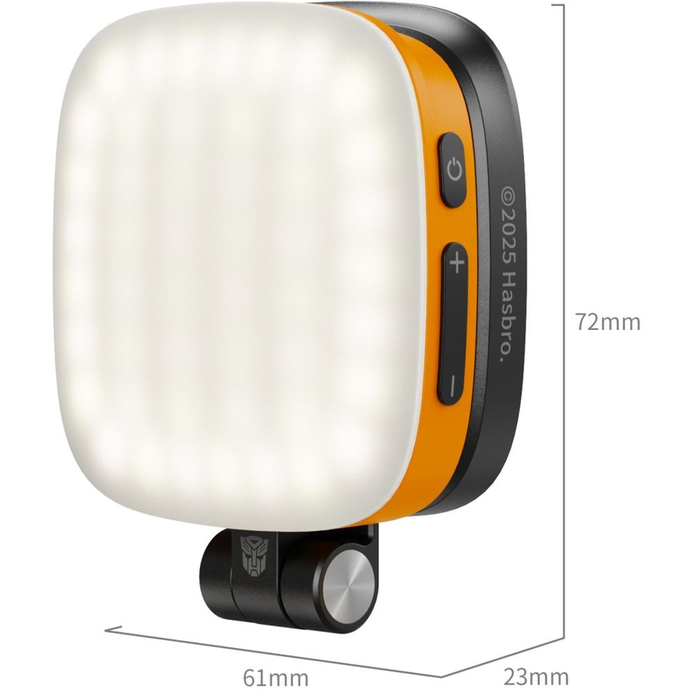 SmallRig 5513 Vibe P48 Abnehmbares Handy-LED-Videolicht „BumbleBee Edition“