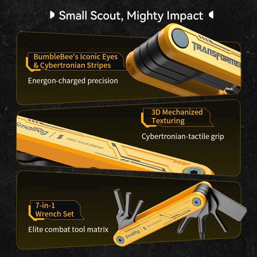 SmallRig 5517 Foldable Multi-Tool Kit "BumbleBee Edition"