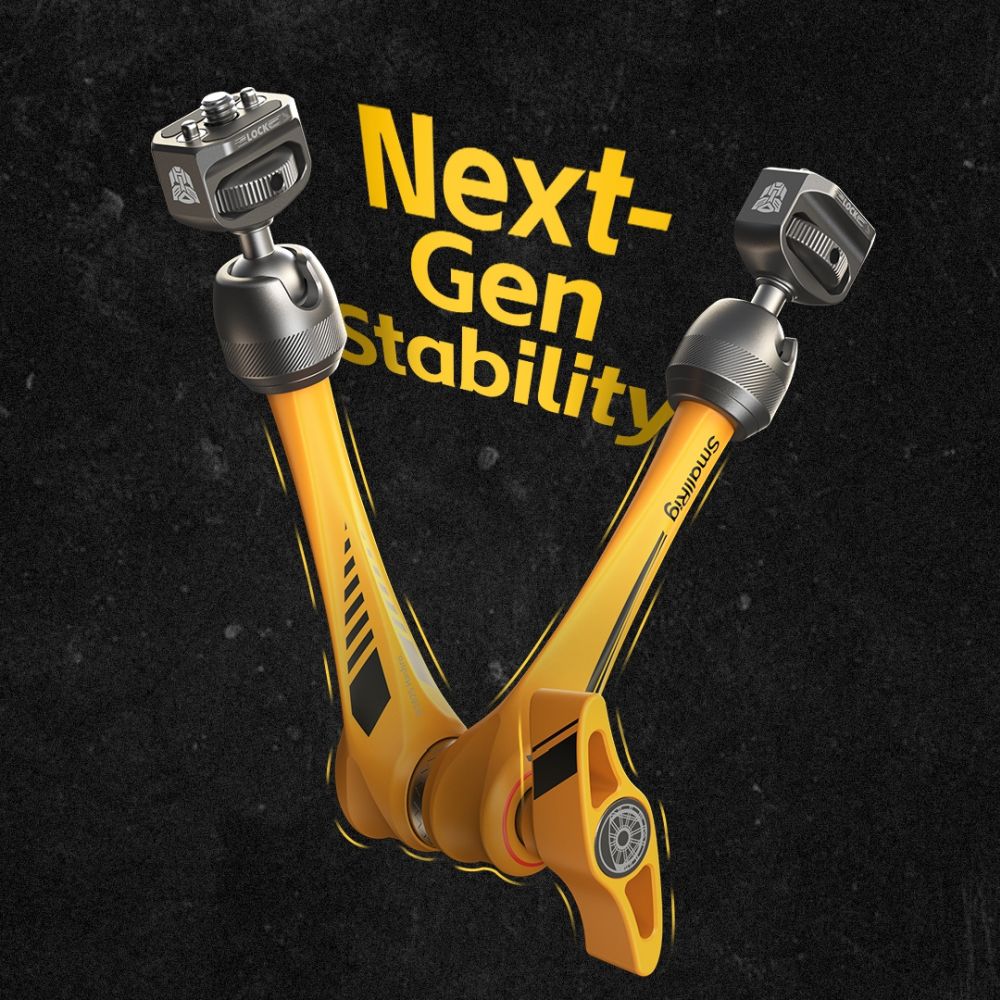 SmallRig 5521 Support de bras Rosette (11") « Édition BumbleBee »