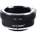 K&F Lens Adapter Pentax K - Fujifilm X
