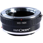 K&F Adaptateur d'objectif Minolta MD - Monture Sony E