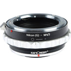 K&F Adaptateur d'objectif Nikon F (type G) - Micro 4/3