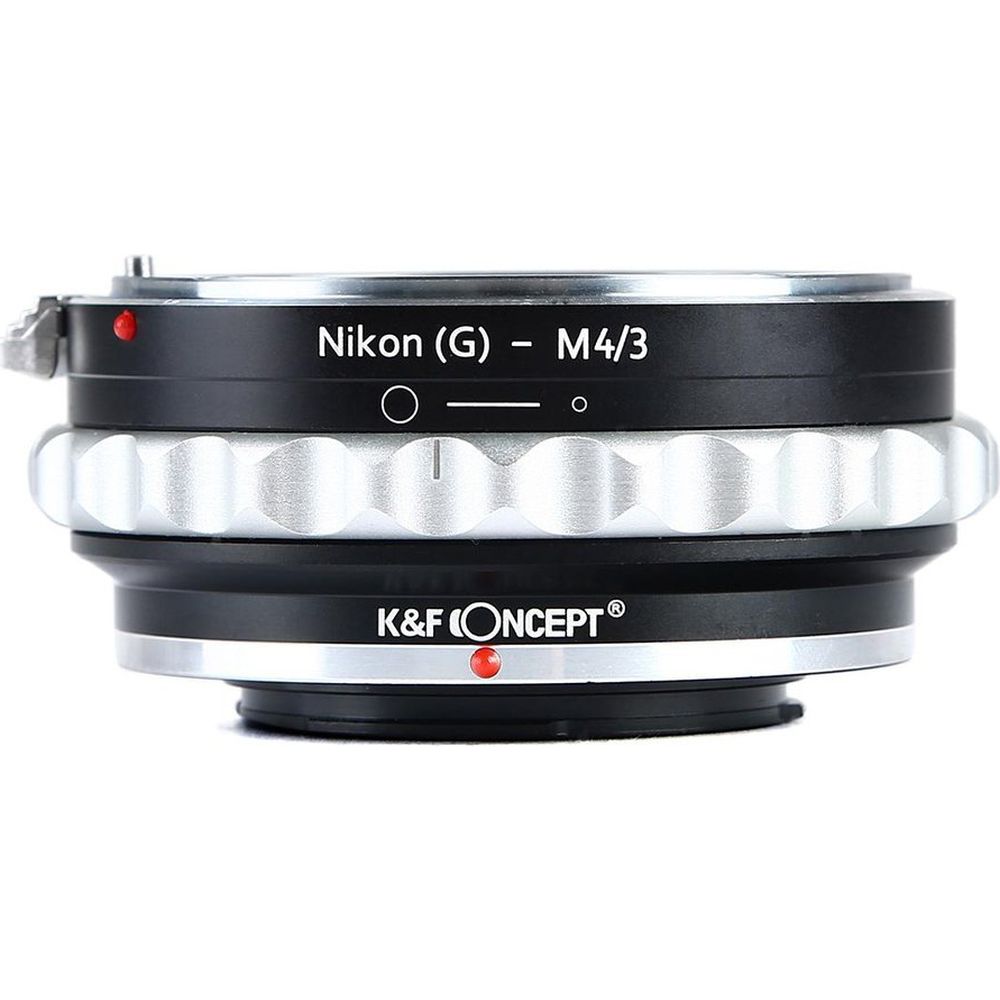 K&F Adaptateur d'objectif Nikon F (type G) - Micro 4/3
