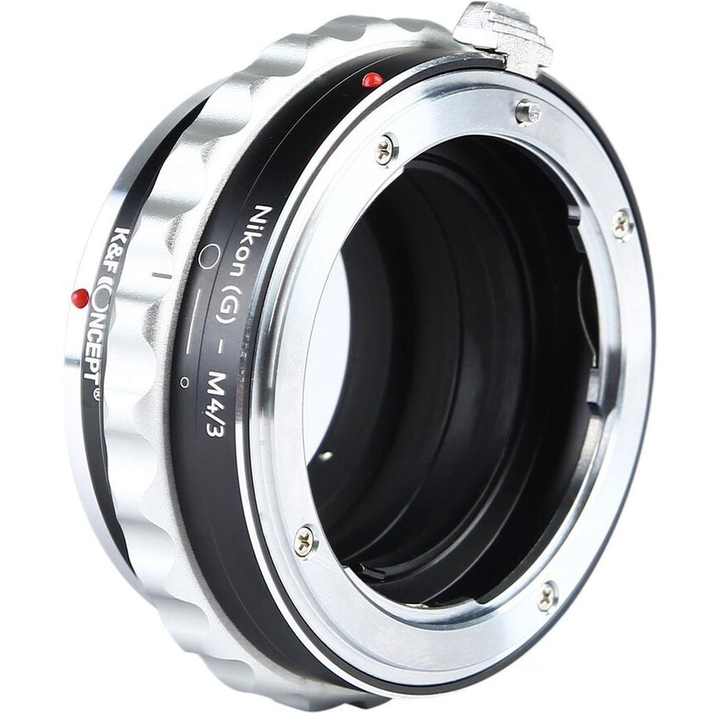 K&F Adaptateur d'objectif Nikon F (type G) - Micro 4/3