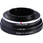 K&F Adaptateur d'objectif Canon FD - Micro 4/3