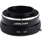 K&F Adaptateur d'objectif Contax Yashica - Fujifilm X