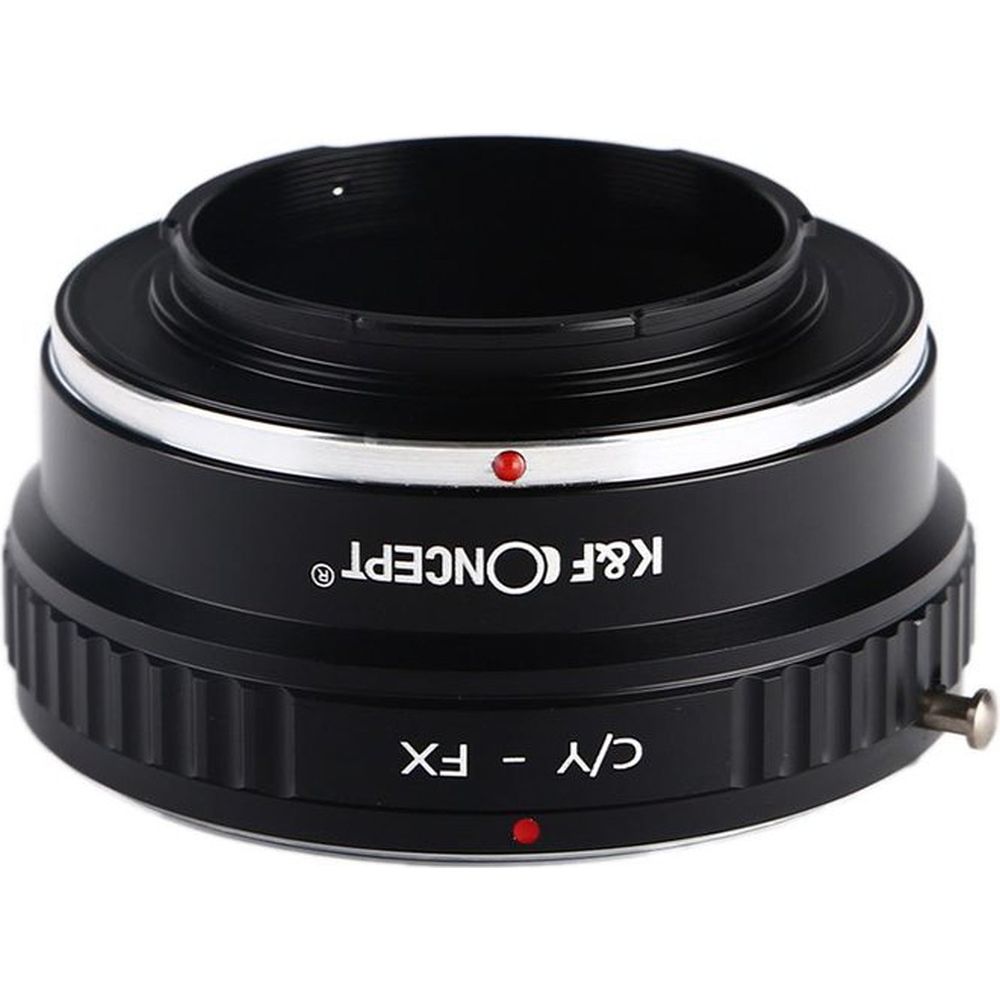 K&F Adaptateur d'objectif Contax Yashica - Fujifilm X