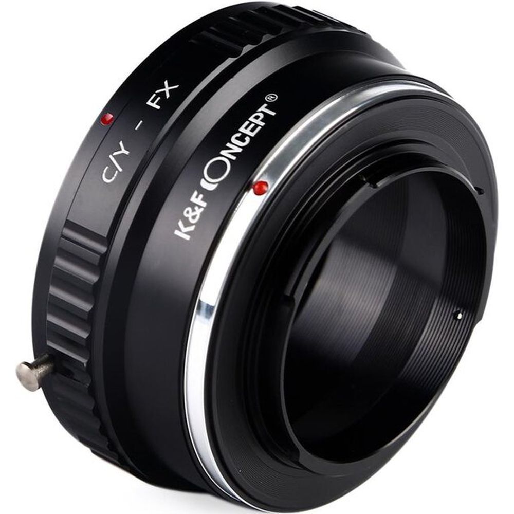 K&F Adaptateur d'objectif Contax Yashica - Fujifilm X