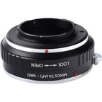 K&F Objektivadapter für Sony Alpha A und Minolta AF – Micro 4/3