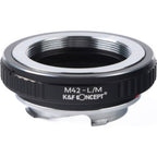 K&F Adaptateur d'objectif M42 - Leica M