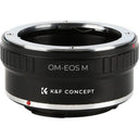 K&F Objectif Adaptateur Olympus OM - Canon EOS M (EF-M)