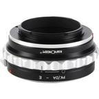 K&F Adaptateur d'objectif Pentax K/DA - Monture Sony E