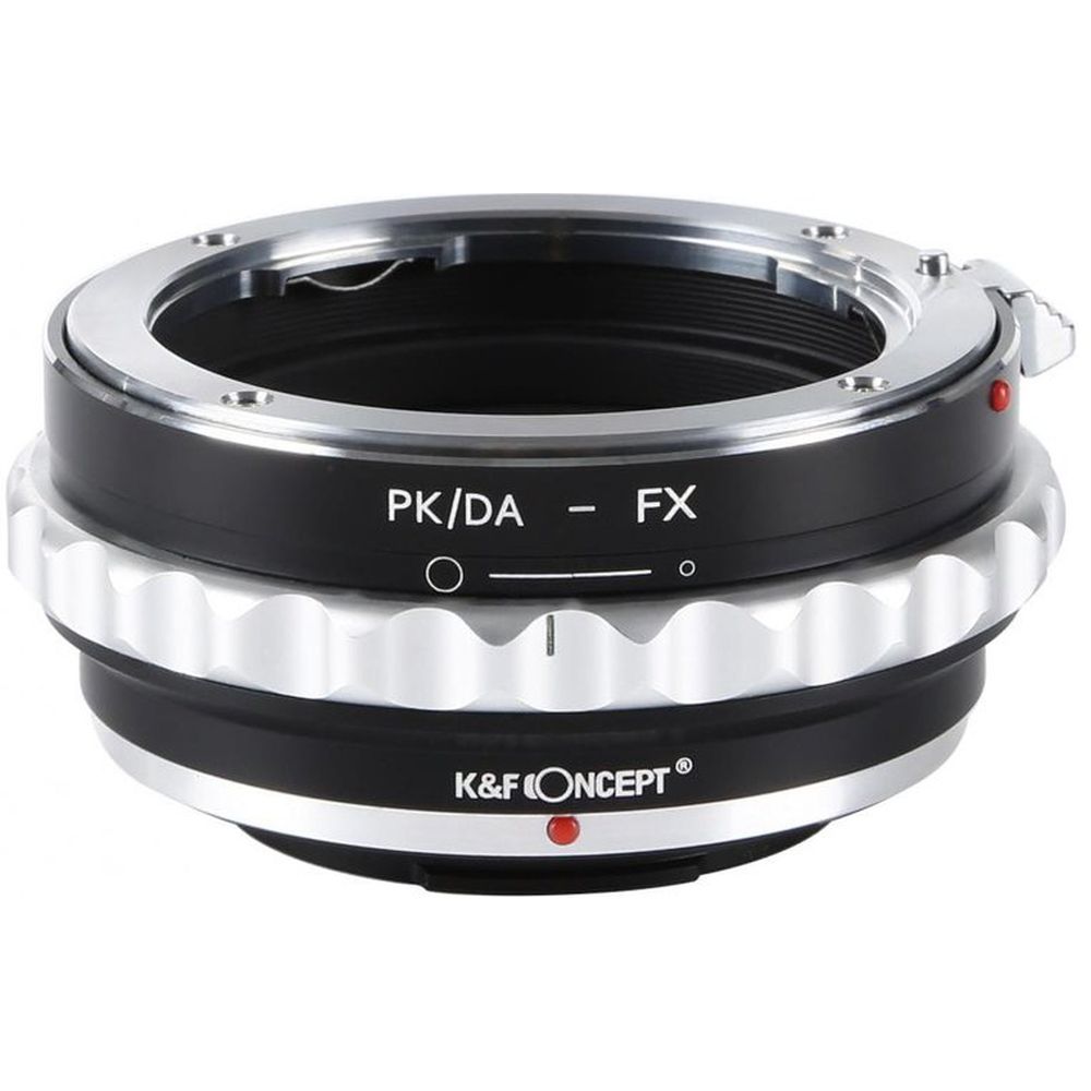 K&F Adaptateur d'objectif Pentax K/DA - Fujifilm X