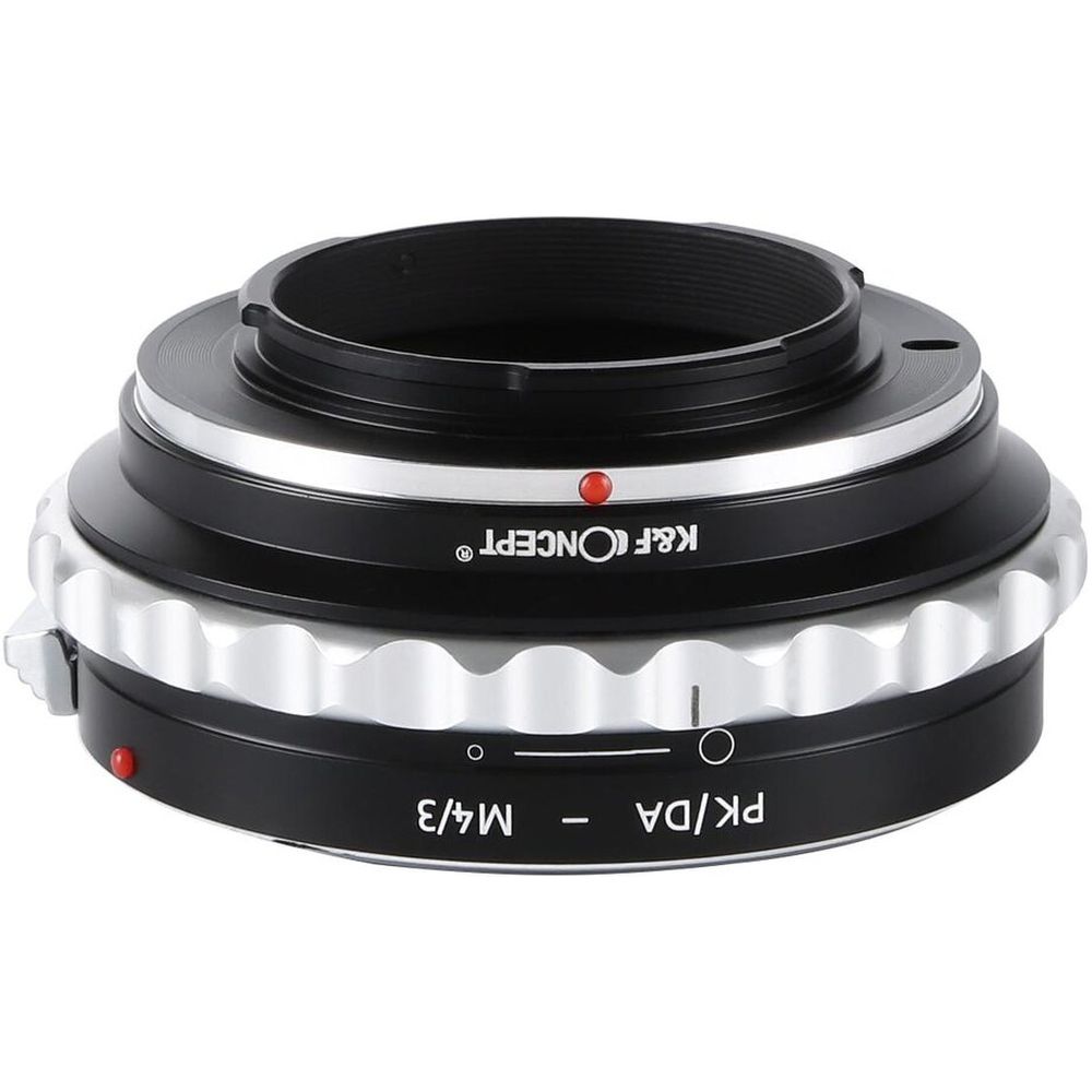 K&F Adaptateur d'objectif Pentax K/DA - Micro 4/3