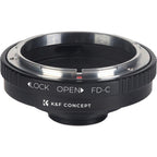 K&F Objectif Adaptateur Canon FD - C-Mount