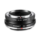 K&F Objectif Adaptateur Canon FD - Nikon Z